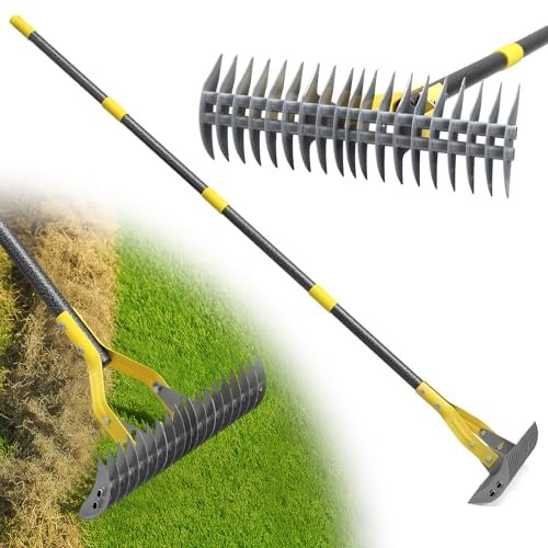 Rasenrechen, 178cm Robuster Rechen zur...