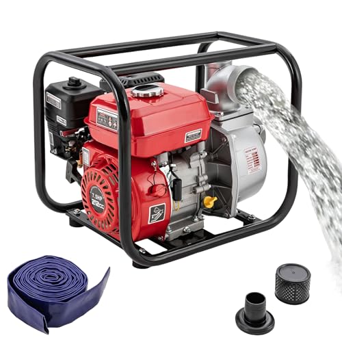 7.5PS Benzin-Wasserpumpe Gartenpumpe,35000l/h...