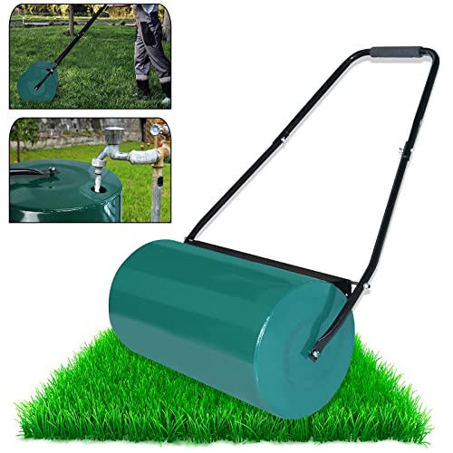 YARDIN Rasenwalze Gartenwalze 57cm 46L...