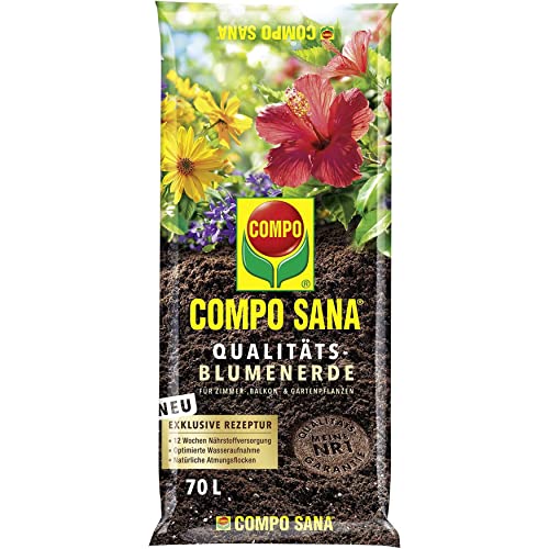 COMPO SANA® Qualitäts-Blumenerde mit 12...