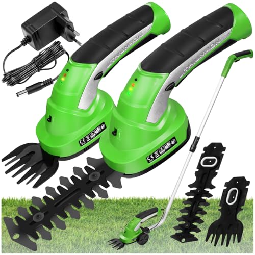tectake® Akku Heckenschere elektrisch,...
