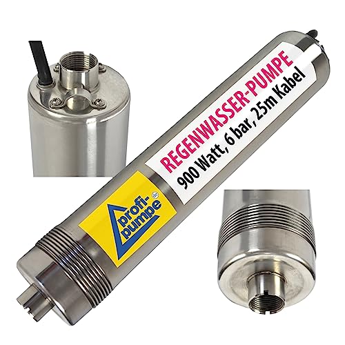 REGENWASSERPUMPE Tauchpumpe, ZISTERNENPUMPE,...