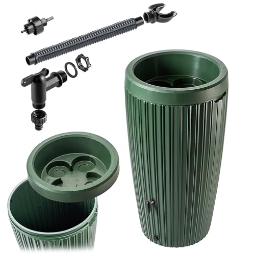 KADAX Regentonne mit im Deckel integrierter...