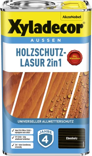 Xyladecor Holzschutzlasur 204 ebenholz 2,5...