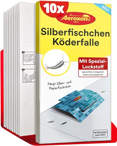 Aeroxon Silberfischfalle 10er Pack –...