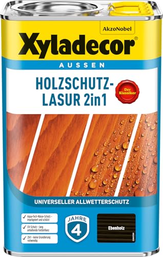 Xyladecor Holzschutz-Lasur 2in1, Universeller...