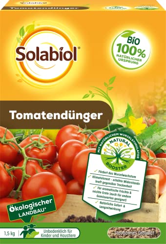 Solabiol Tomatendünger mit Wurzelstimulator,...