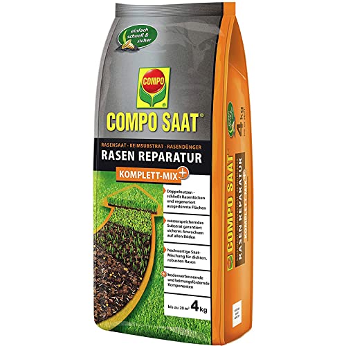 Compo SAAT® Rasen-Reparatur Komplett Mix+ 4...