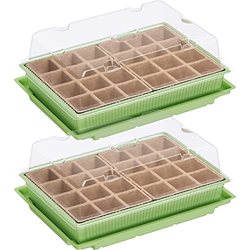 WELLGRO Mini Gewächshaus für 24 Pflanzen -...