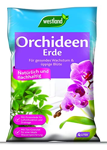 Westland Orchideen Erde, 4 l – Blumenerde...