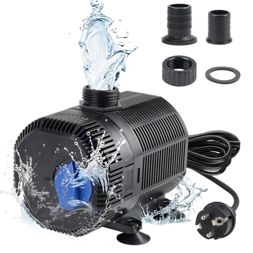 EXLECO Teichpumpe Filterpumpe 3000L/H...