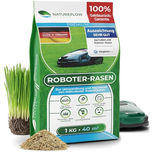 Mähroboter Rasensamen schnellkeimend 1kg...