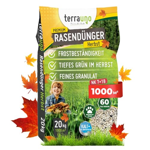 TerraUno Premium Herbstdünger Rasen,...