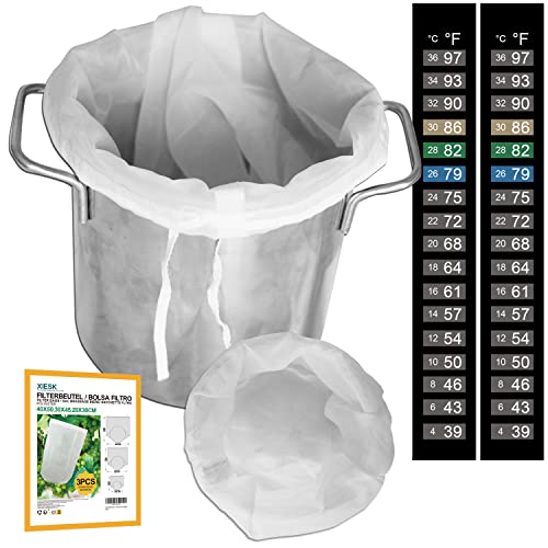 XIESK Filterbeutel Polyester Brew Bag 150...