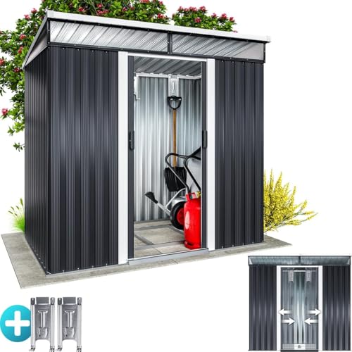 GARDEBRUK® L Metall Gerätehaus 2m² mit...