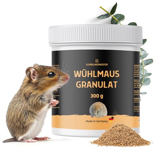 Schädlingsmeister Wühlmaus Granulat - 300g...