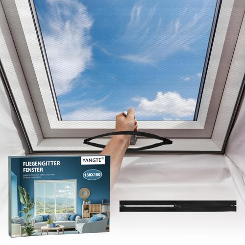 YANGTE Fliegengitter Fenster Fliegengitter...