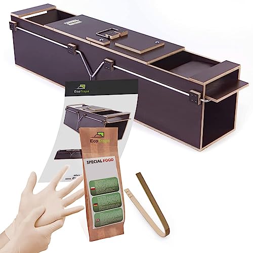 EcoTraps Marderfalle Lebendfalle 100cm -...