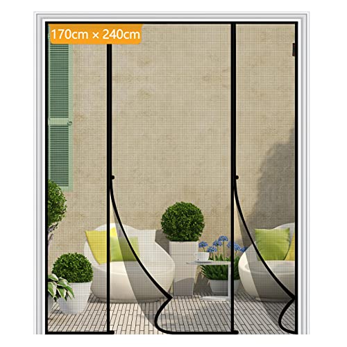 Yotache Fliegengitter Tür Magnet 170x240cm...