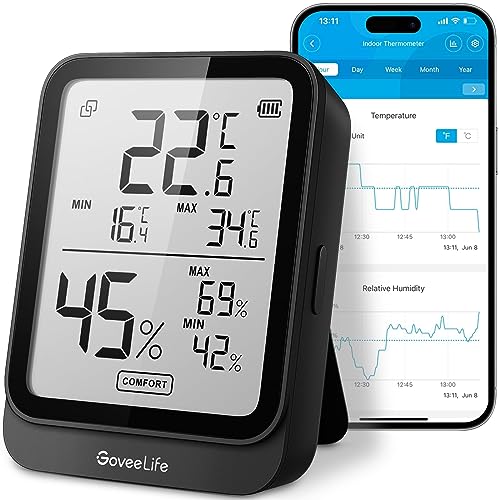 GoveeLife Digitales Thermometer Hygrometer...