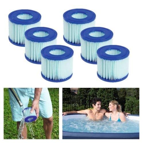 Bestway Flowclear Lay-Z Spa 6er Pack 60311...