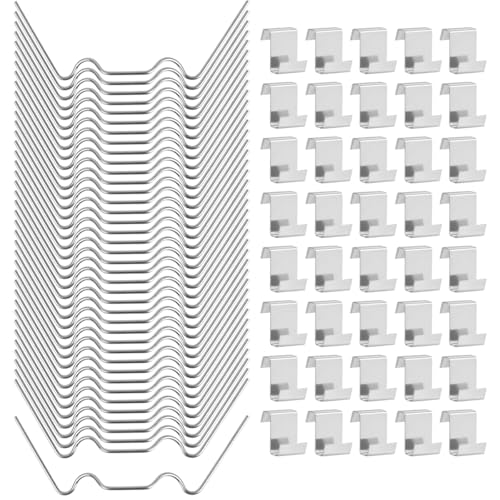 BOPHIS 120PCS Gewächshaus Klammern Edelstahl...