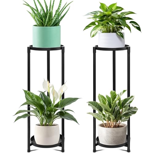2 Etagen Pflanzenregal Blumenregal Outdoor,...