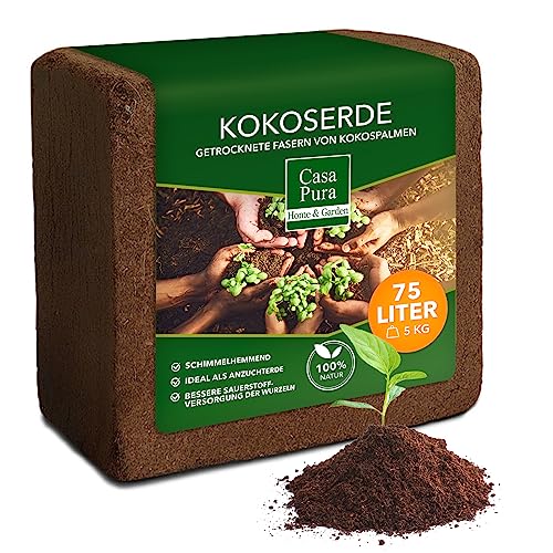 casa pura Kokoserde gepresst - 75 Liter...