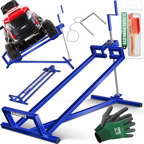 MASKO® XXL Rasentraktorheber 450 kg...
