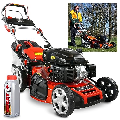 HECHT 5-IN-1 Benzin Rasenmäher –...