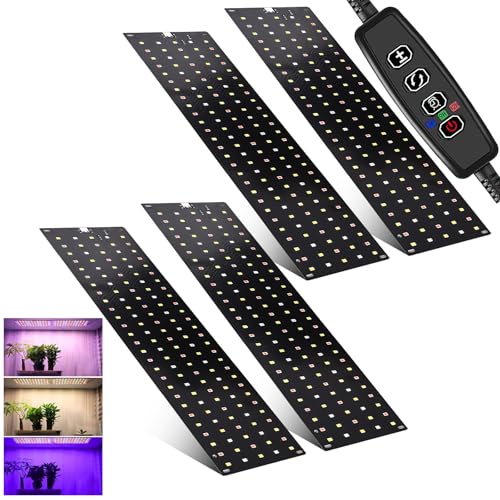 4Stück Pflanzenlampe LED Vollspektrum, 540...