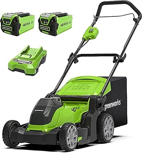 Greenworks Kabelloser Akku Rasenmäher 41 cm...