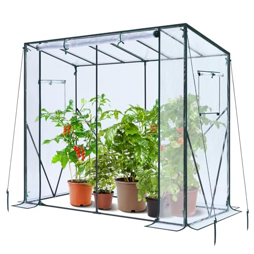 Ohuhu Tomaten Gewächshaus Foliengewächshaus...