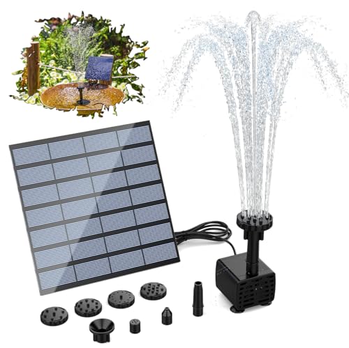AISITIN Solar Springbrunnen für Außen 1.5W...