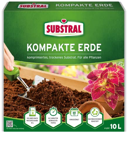 Substral Blumenerde Kompakte Blumenerde,...