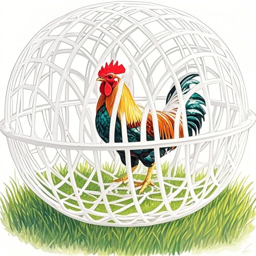 Hühnerkugelkäfig - Kugelförmiger...