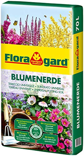 Floragard Blumenerde 70 Liter - Premium...