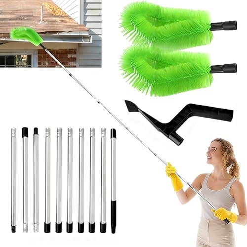 400cm Dachrinnenreiniger Dachrinnenbürste...