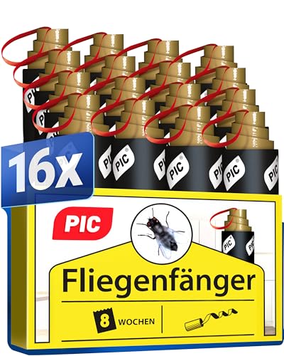 PIC Fliegenfänger 16x - Fliegenfalle...
