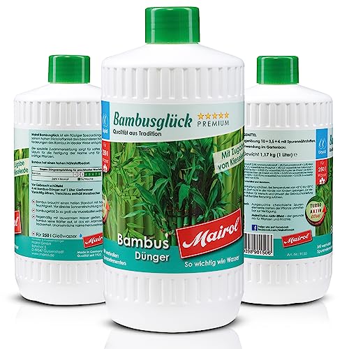 Mairol Bambusdünger flüssig, Bambus Dünger...
