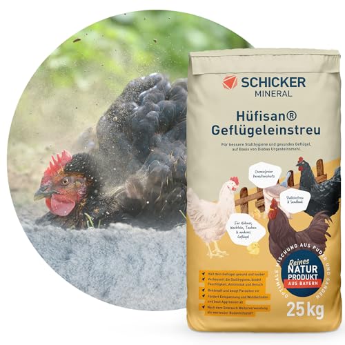 Schicker Mineral Hüfisan Geflügeleinstreu...