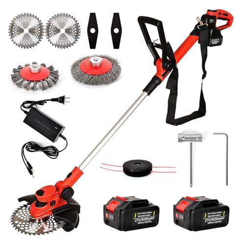 Rasentrimmer mit Akku und...