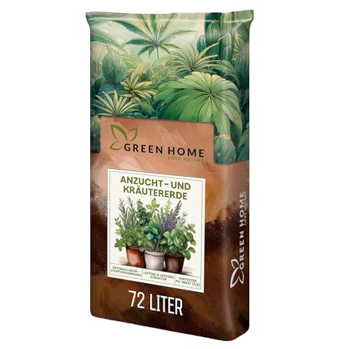 Green Home Anzucht- & Kräutererde 72L –...