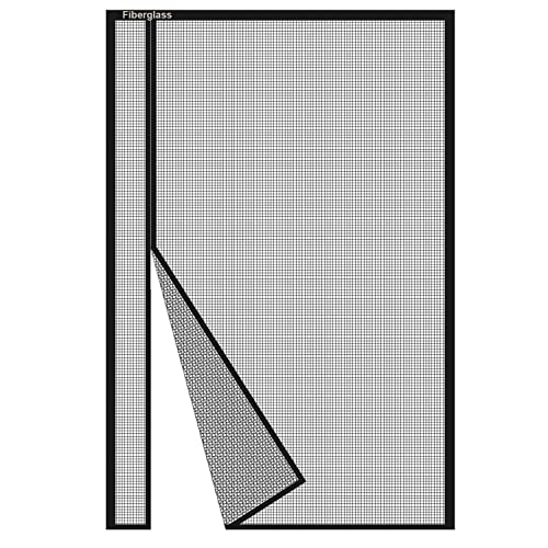Risareyi Magnet Fliegengitter Tür 190x200cm,...