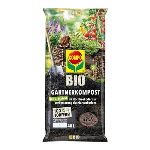 COMPO BIO Gärtnerkompost torffrei 40L