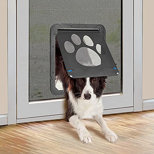 PETLESO Hundeklappe für Fliegengittertür...