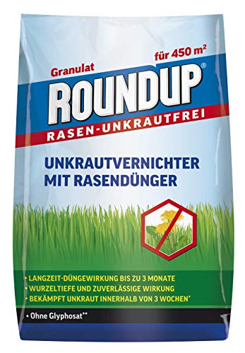 Roundup Rasen-Unkrautfrei Rasendünger, 9 kg,...