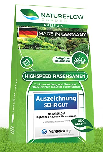 Rasensamen schnellkeimend 10kg - TEST SEHR...