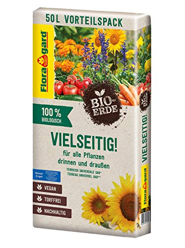 Floragard Bio-Erde Vielseitig 1x50 Liter -...
