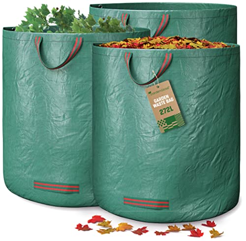 GardenGloss® 3X Gartenabfallsäcke mit...